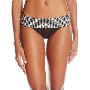 NWT Captiva black & white plaid bikini bottom